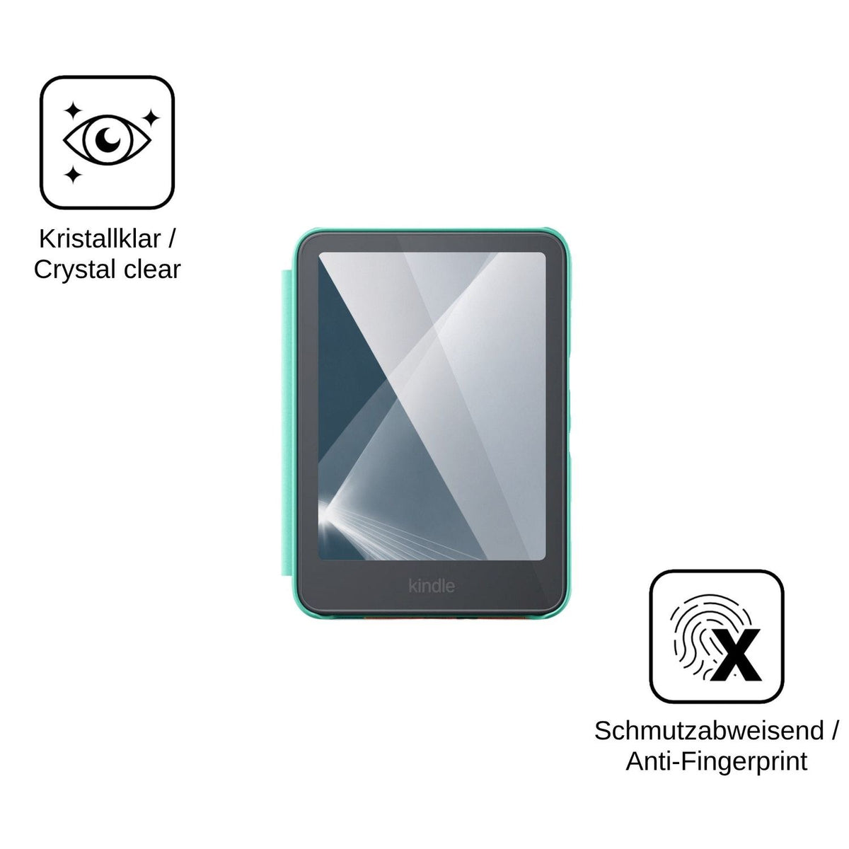 2x 9H Schutzfolie für Amazon Kindle Colorsoft Kids 2026 Panzerfolie