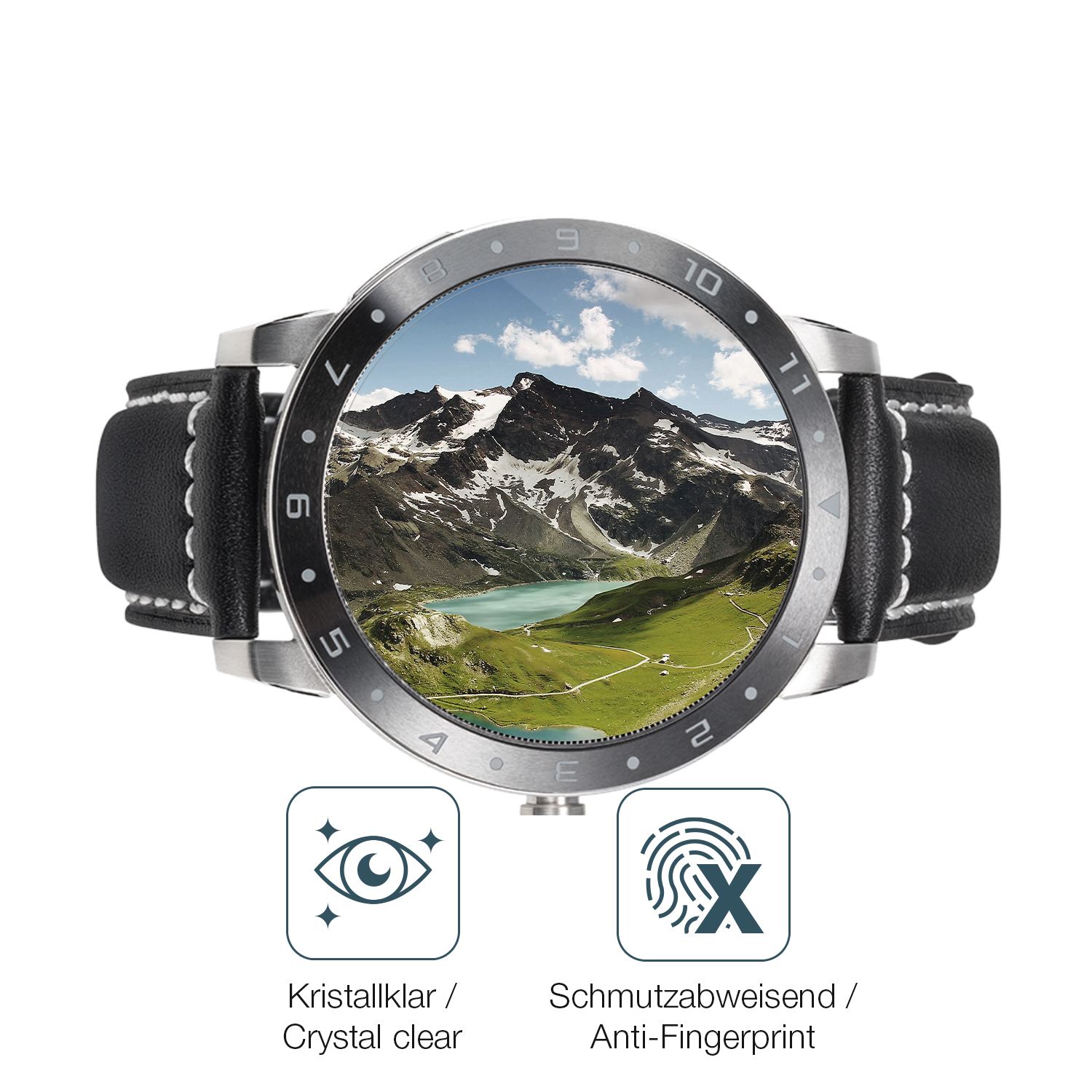 Flexible TPU-Folie passend zugeschnitten für Asus VivoWatch 5, vollständige Abdeckung