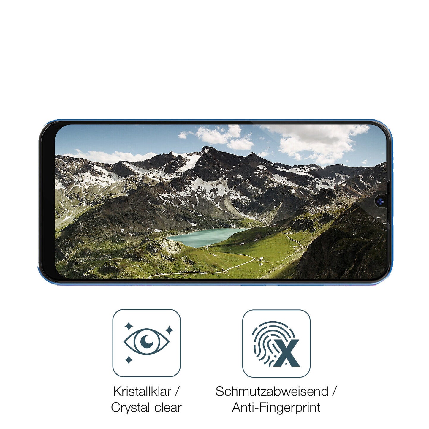 Flexible TPU-Folie passend zugeschnitten für Benco V60, vollständige Abdeckung