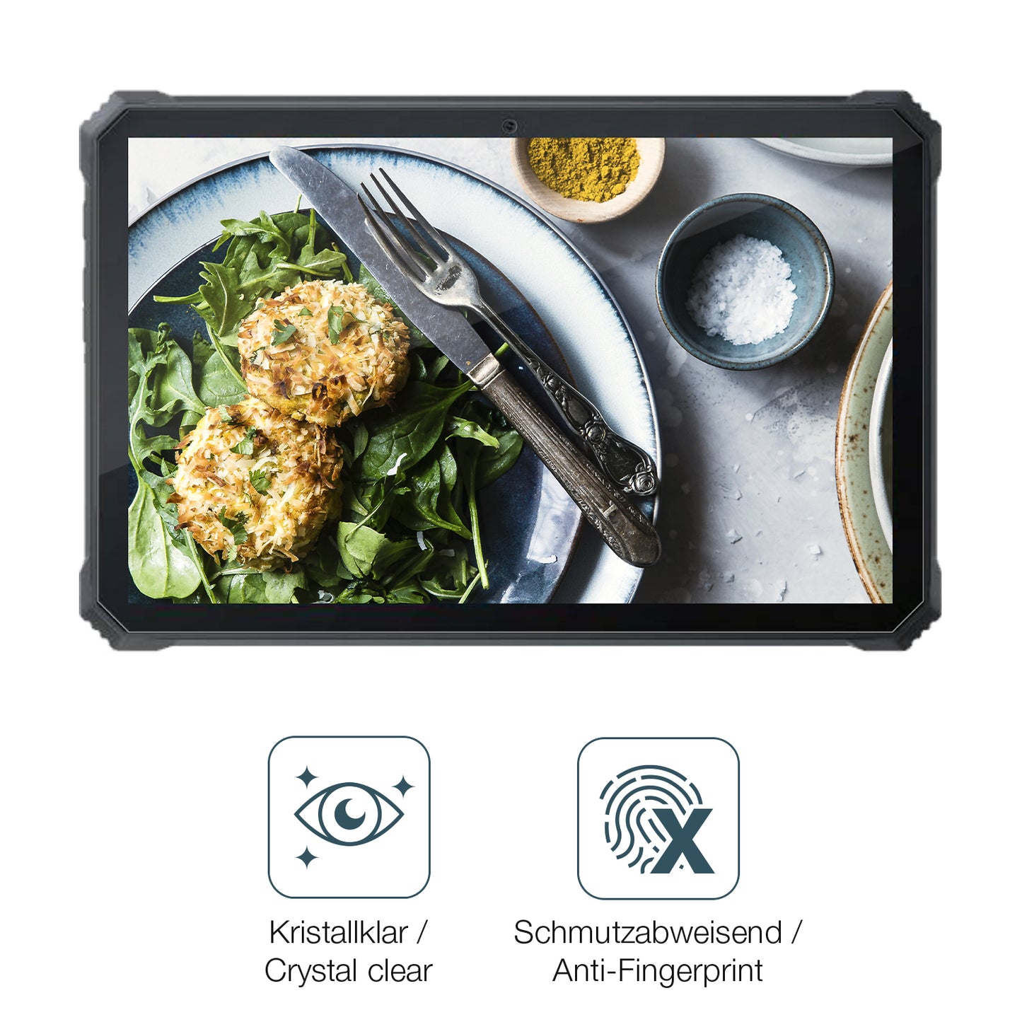Schutz gegen Kratzer auf dem Blackview Active 8 Pro Outdoor Glas durch Schlüssel oder Ähnliches