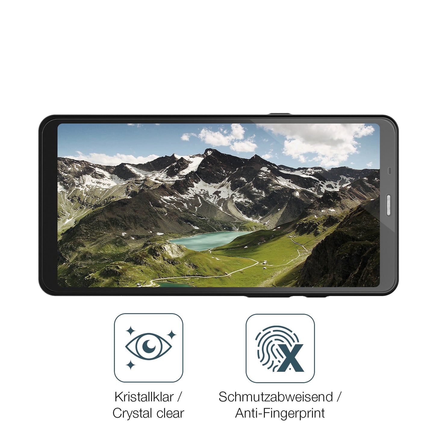 Flexible TPU-Folie passend zugeschnitten für Boox Palma Mobile ePaper, vollständige Abdeckung
