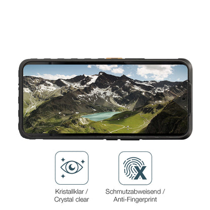 Flexible TPU-Folie passend zugeschnitten für CAT S53, vollständige Abdeckung