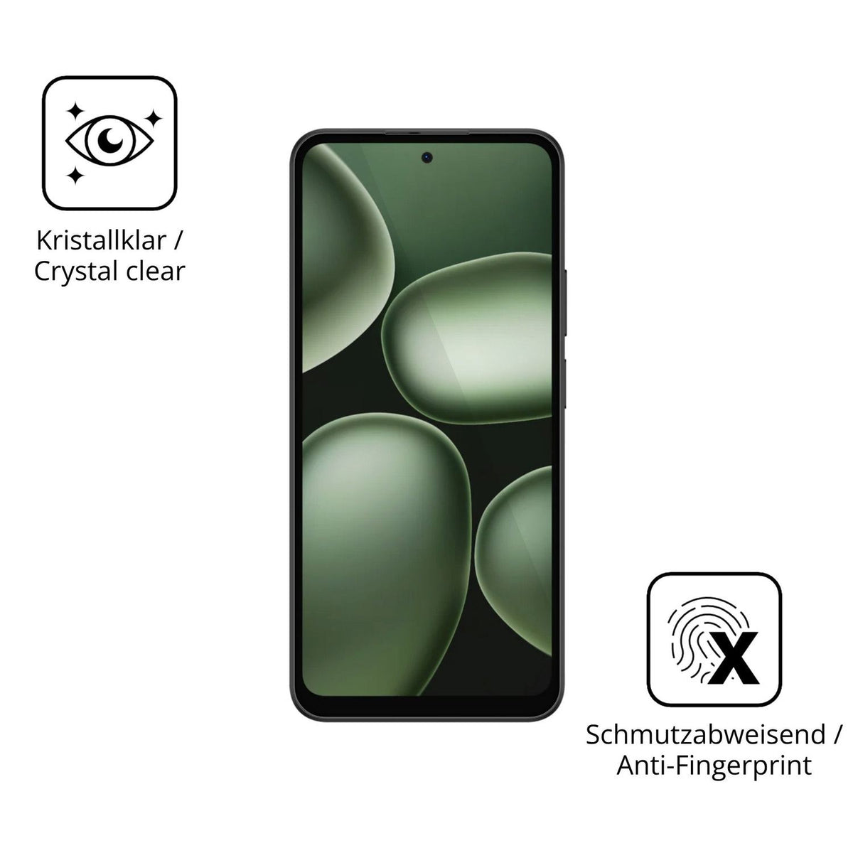 Flexible TPU-Folie passend zugeschnitten für Doogee B10, vollständige Abdeckung
