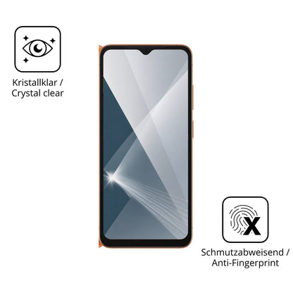 Flexible TPU-Folie passend zugeschnitten für Doogee Note 57 Lite, vollständige Abdeckung