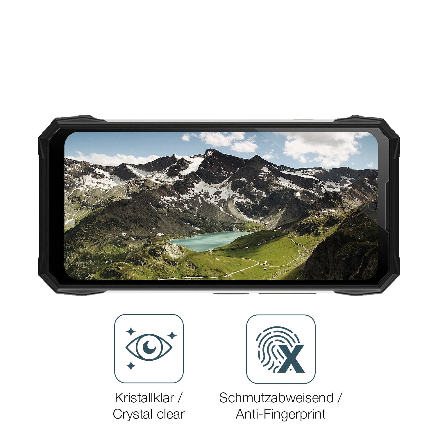 Flexible TPU-Folie passend zugeschnitten für Doogee S89 Pro, vollständige Abdeckung