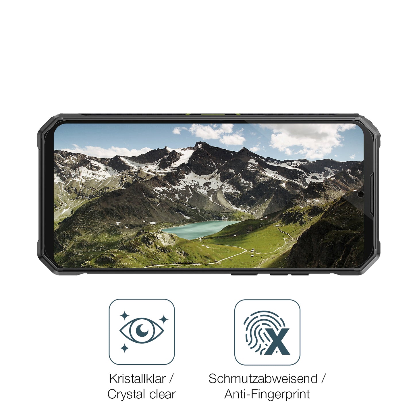 Flexible TPU-Folie passend zugeschnitten für Fossibot F105, vollständige Abdeckung