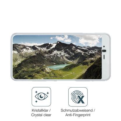 Flexible TPU-Folie passend zugeschnitten für Fujitsu Arrows Be F-04K, vollständige Abdeckung