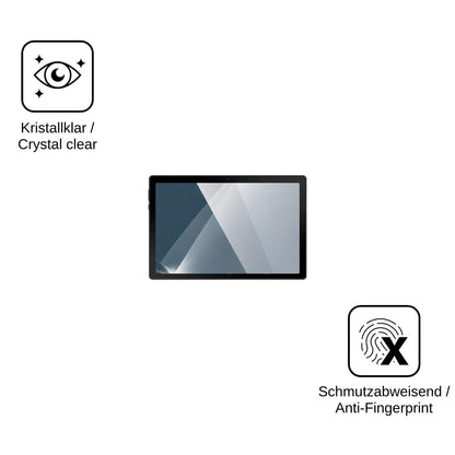 2x 9H Schutzfolie für Gleeso Tablet 10.1 Panzerfolie