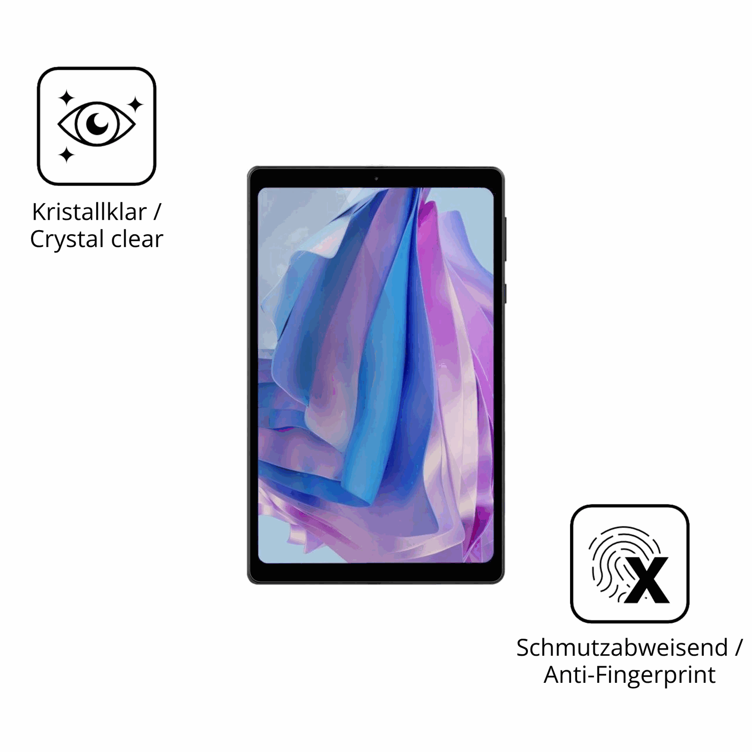 Flexible TPU-Folie passend zugeschnitten für Headwolf Fpad 5, vollständige Abdeckung