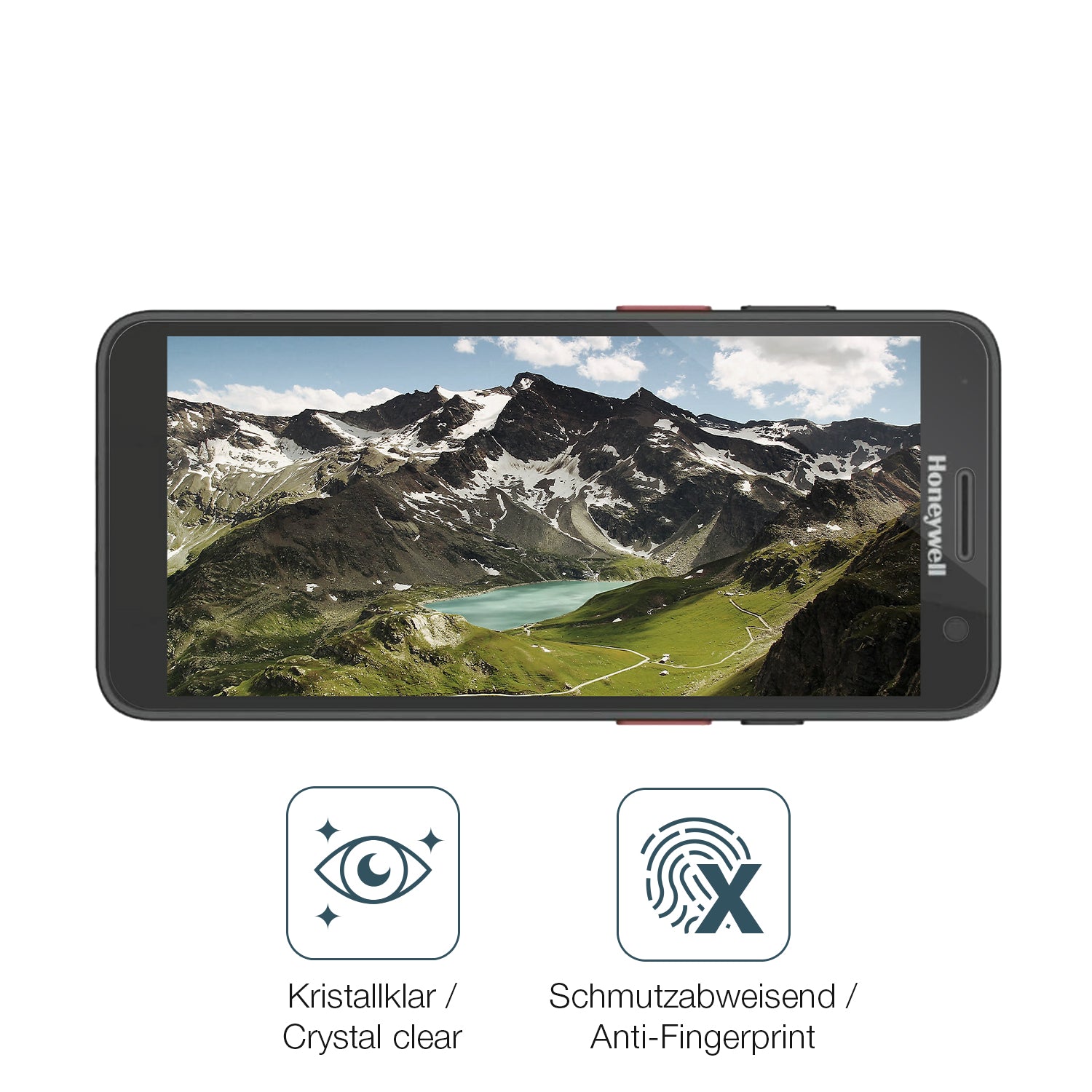 Flexible TPU-Folie passend zugeschnitten für Honeywell CT37, vollständige Abdeckung