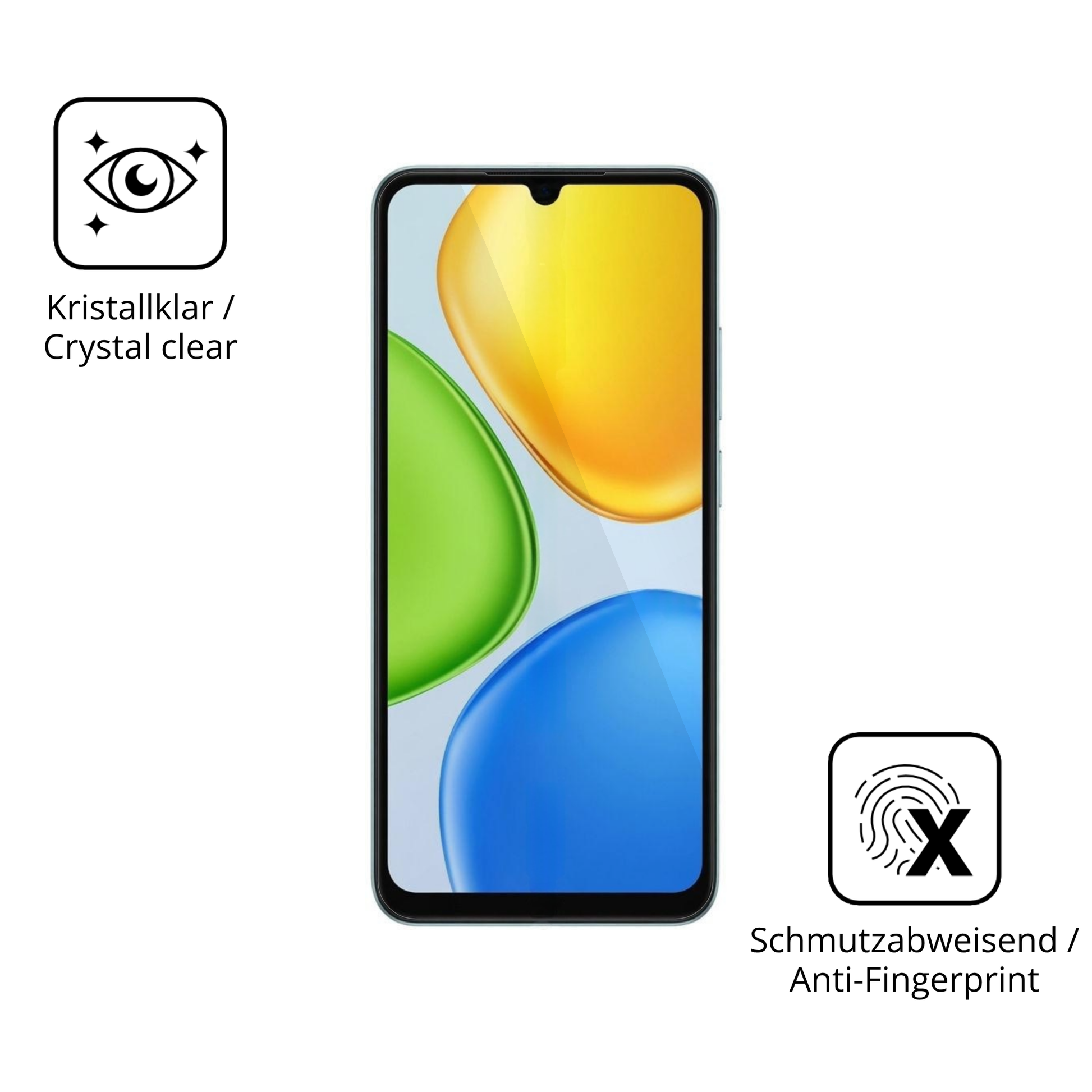 Flexible TPU-Folie passend zugeschnitten für Honor Play 80, vollständige Abdeckung