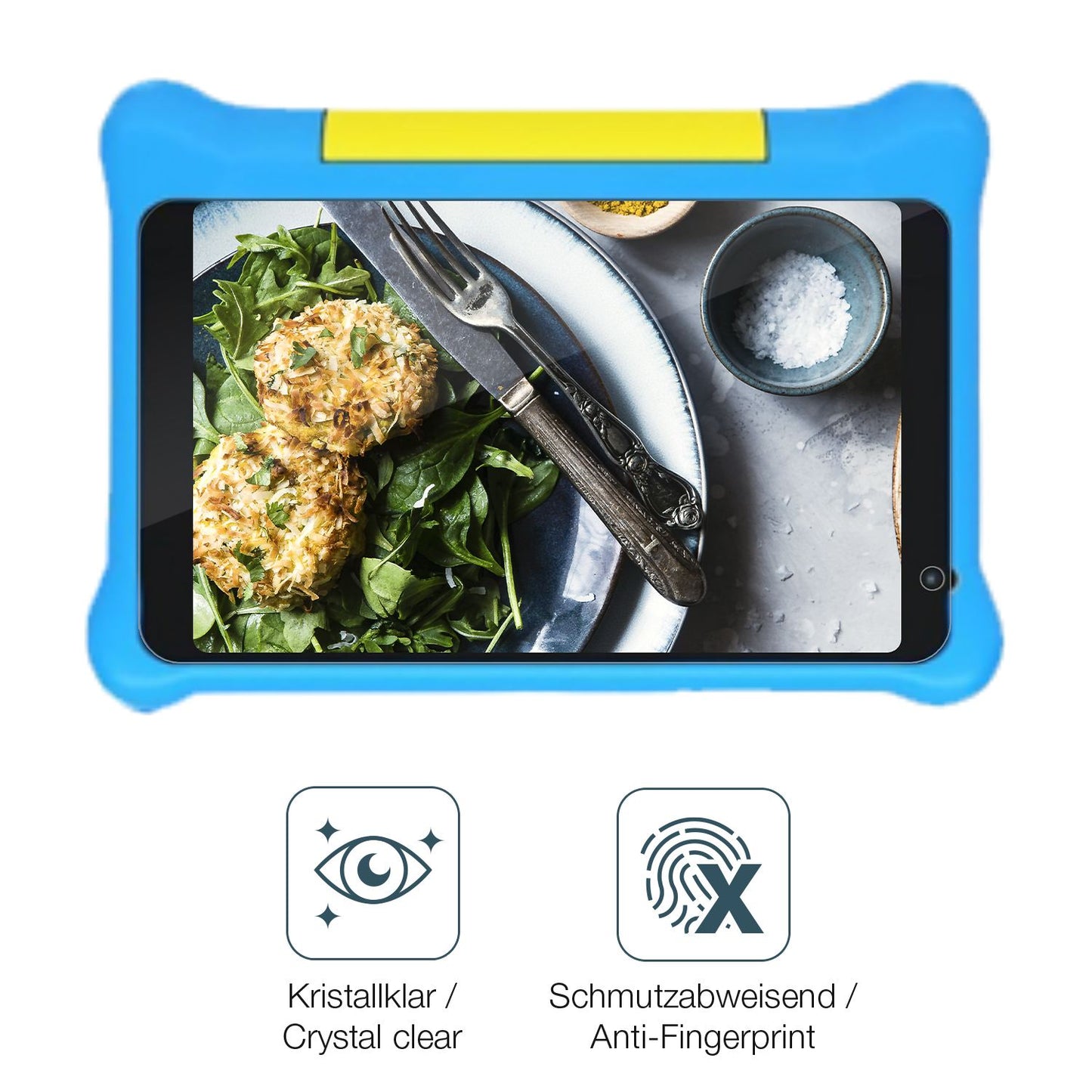 Flexible TPU-Folie passend zugeschnitten für HotLight Kinder Tablet 7 Zoll, vollständige Abdeckung