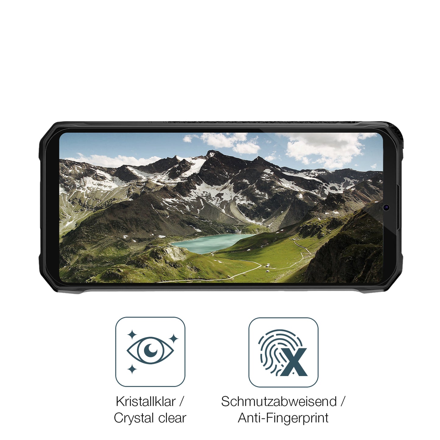 Flexible TPU-Folie passend zugeschnitten für Hotwav T7 Pro, vollständige Abdeckung