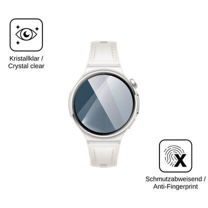 2x 9H Schutzfolie für Huawei Watch 6 42mm Panzerfolie