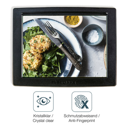 Schutz gegen Kratzer auf dem John Deere GreenStar 4640 Glas durch Schlüssel oder Ähnliches