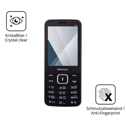 Flexible TPU-Folie passend zugeschnitten für Karbonn K880, vollständige Abdeckung