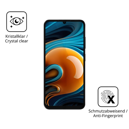 Flexible TPU-Folie passend zugeschnitten für Lava Yuva Smart 3, vollständige Abdeckung