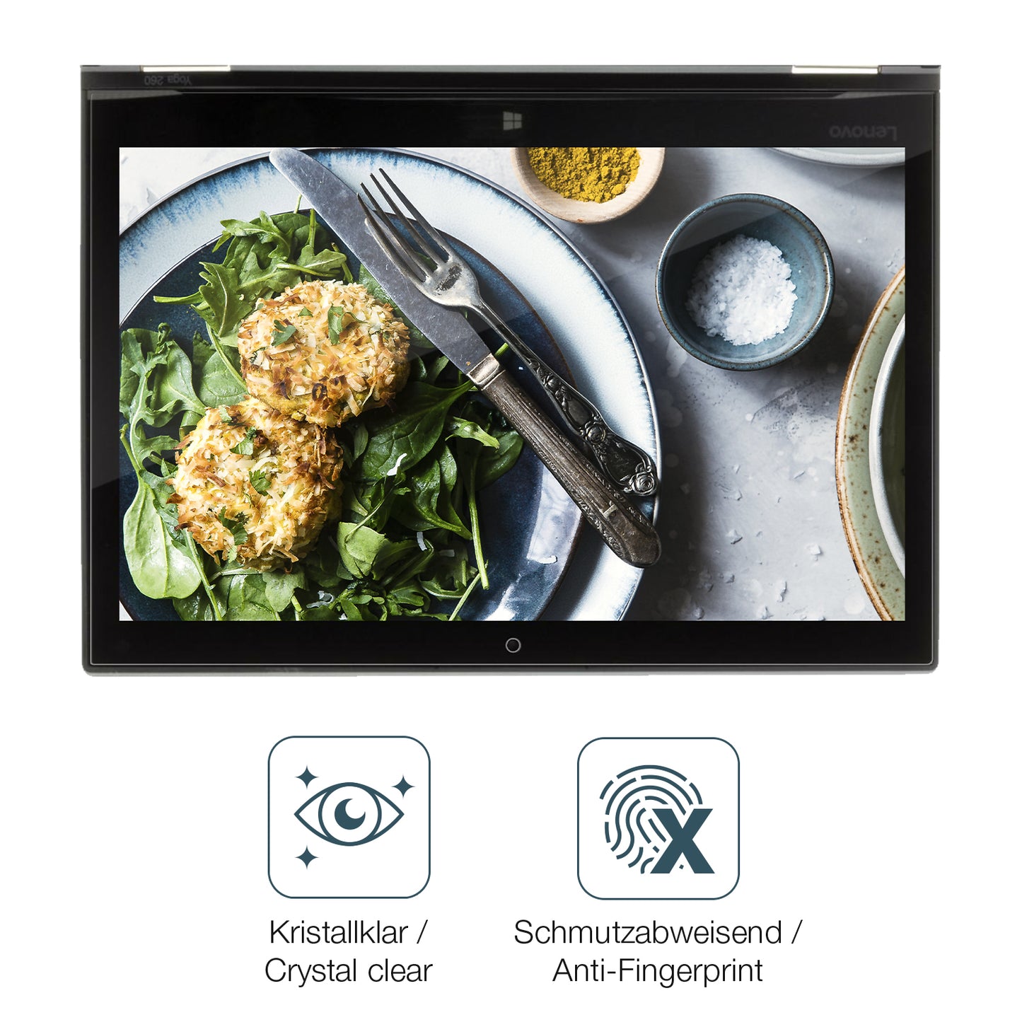 Flexible TPU-Folie passend zugeschnitten für Lenovo Thinkpad Yoga 260, vollständige Abdeckung