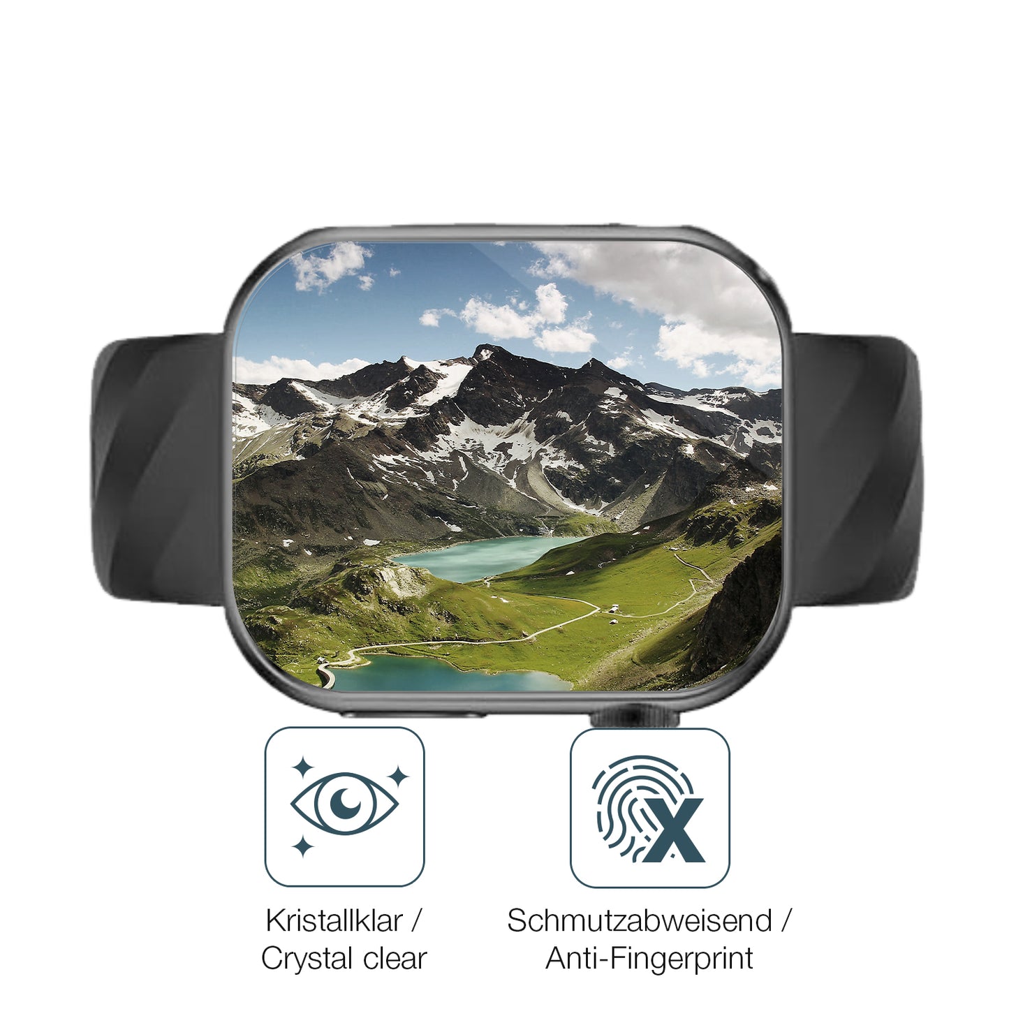Flexible TPU-Folie passend zugeschnitten für Lgnitek G30-H 1.43 Zoll, vollständige Abdeckung