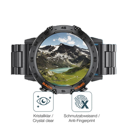 Flexible TPU-Folie passend zugeschnitten für LIGE BW1846 1.39 Zoll Smartwatch, vollständige Abdeckung