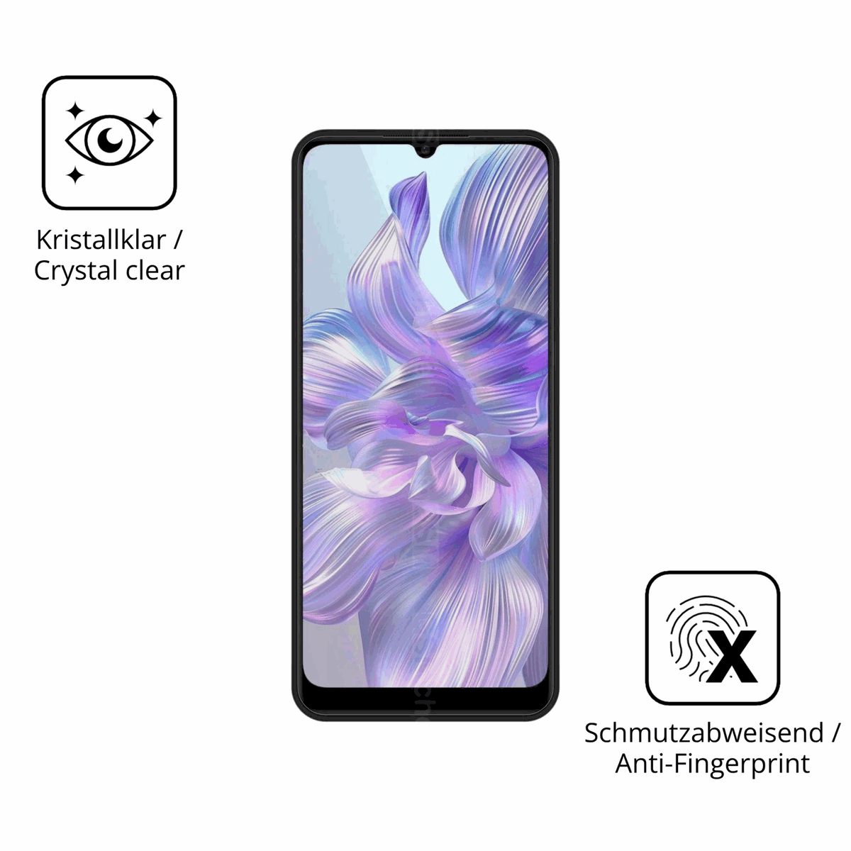 Flexible TPU-Folie passend zugeschnitten für Logicom Smart Pro, vollständige Abdeckung