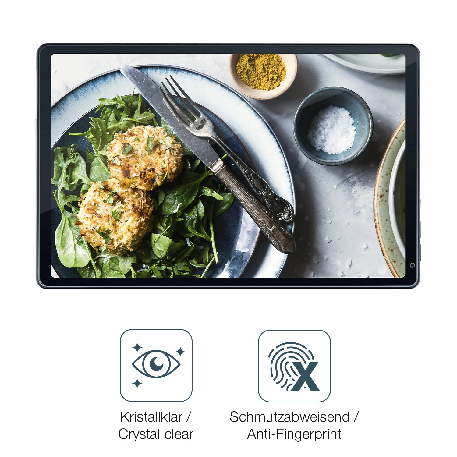 Flexible TPU-Folie passend zugeschnitten für Lville Tablet 10 Zoll, vollständige Abdeckung