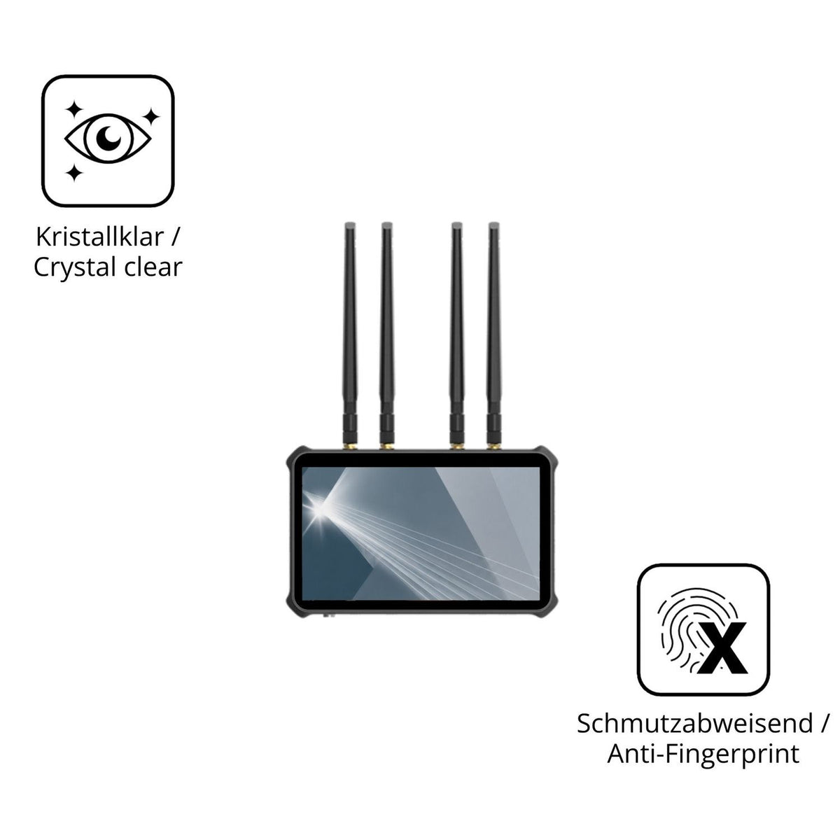 Flexible TPU-Folie passend zugeschnitten für Magewell Director Plus, vollständige Abdeckung