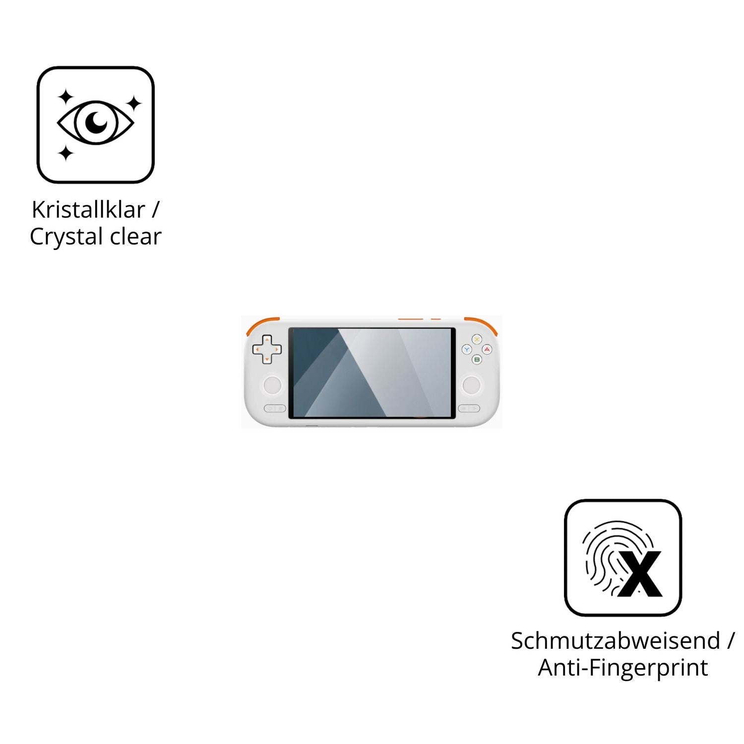 Flexible TPU-Folie passend zugeschnitten für Mangmi Air X 5.5 Zoll, vollständige Abdeckung