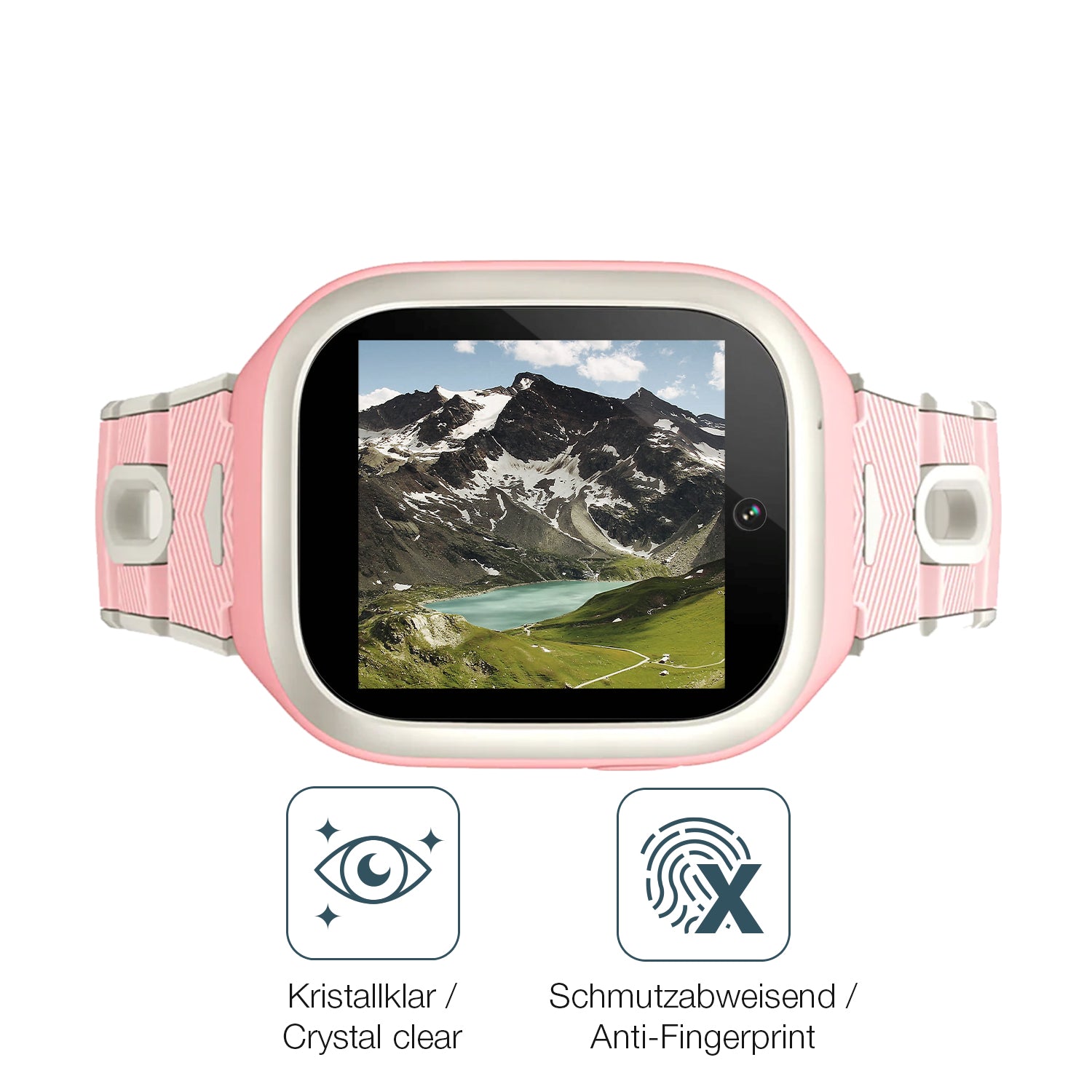 Schutz gegen Kratzer auf dem Mibro P5 Glas durch Schlüssel oder Ähnliches