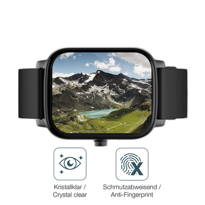 Flexible TPU-Folie passend zugeschnitten für Noise ColorFit Icon Buzz, vollständige Abdeckung