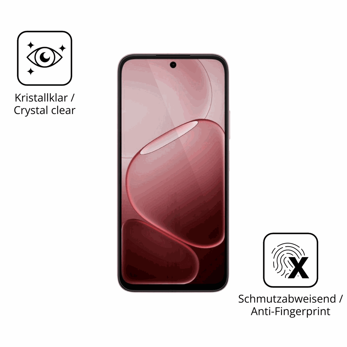 Flexible TPU-Folie passend zugeschnitten f�r Oppo A6, vollst�ndige Abdeckung