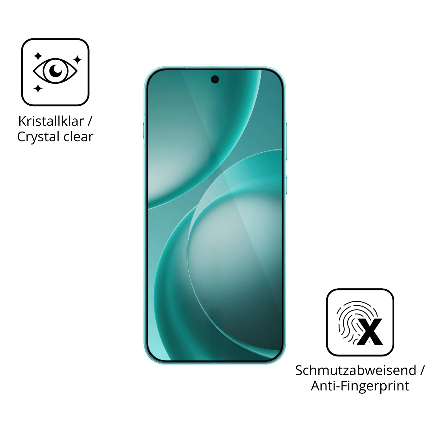 Flexible TPU-Folie passend zugeschnitten für Oppo Find X9s Pro, vollständige Abdeckung