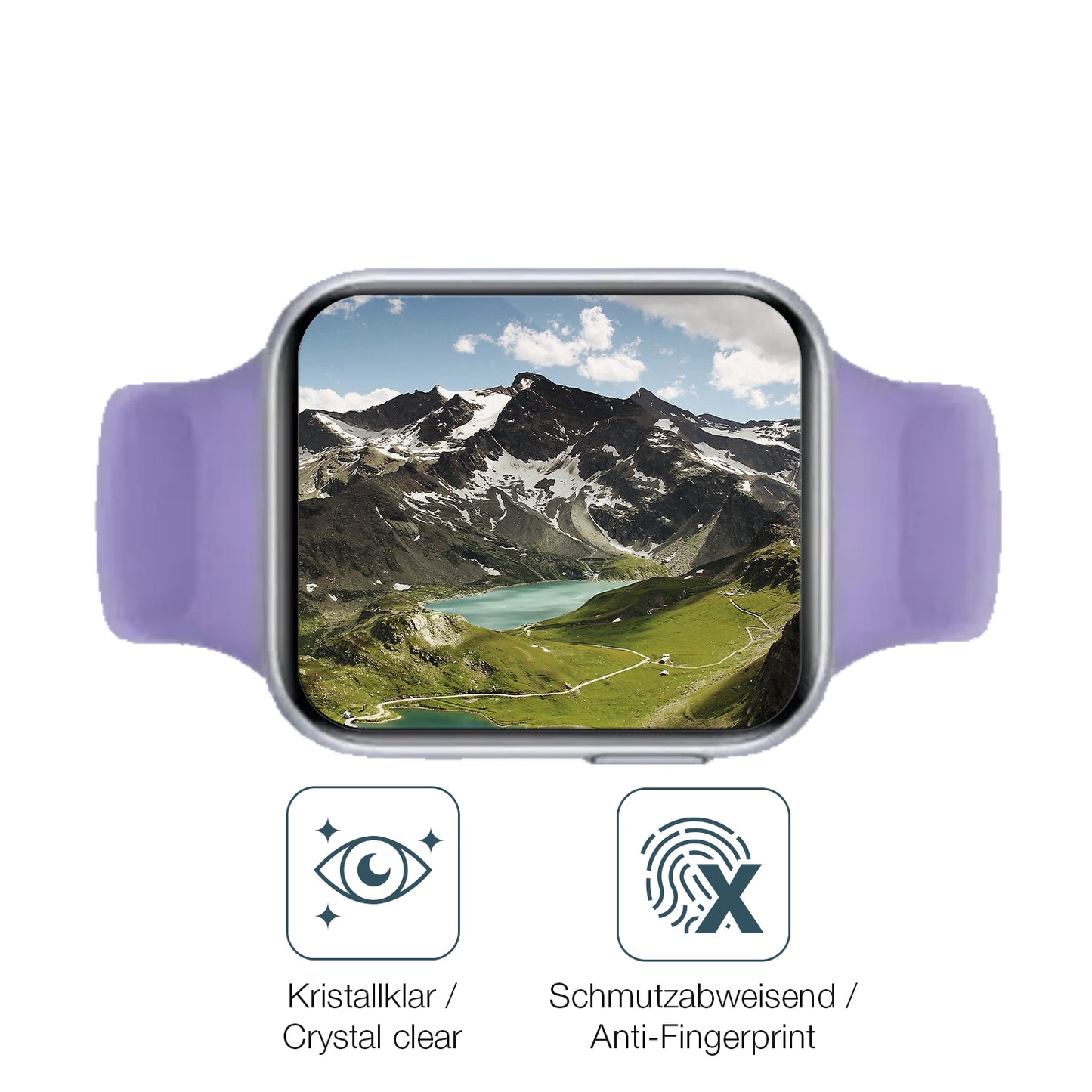 Flexible TPU-Folie passend zugeschnitten für Oppo Watch SE, vollständige Abdeckung