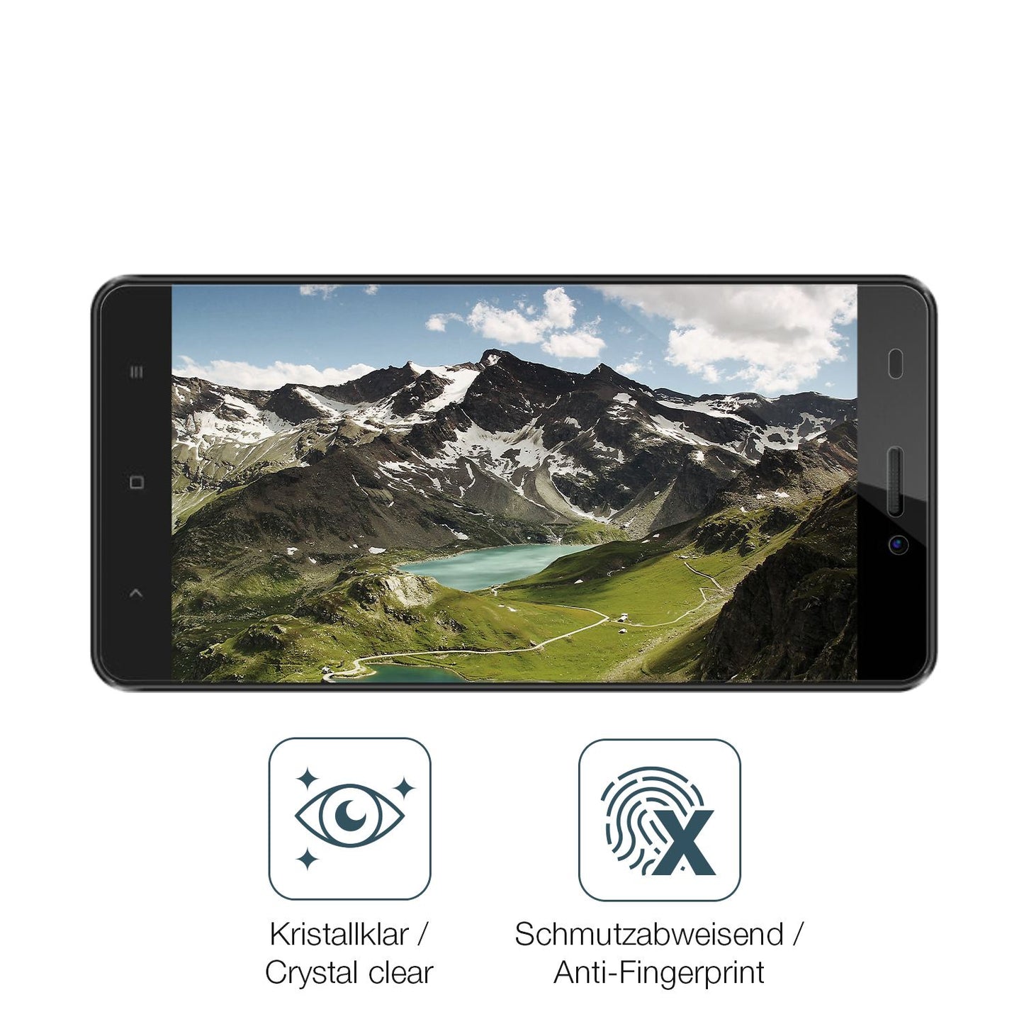 Schutz gegen Kratzer auf dem Oukitel C3 Glas durch Schlüssel oder Ähnliches