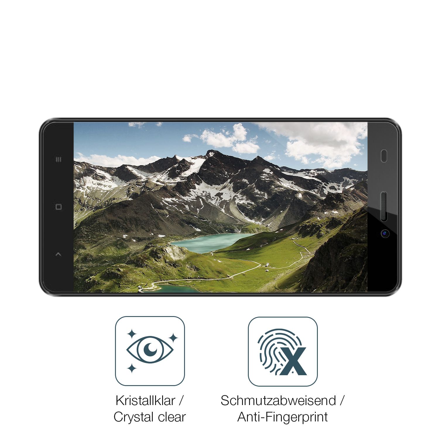 Schutz gegen Kratzer auf dem Oukitel C3 Glas durch Schlüssel oder Ähnliches