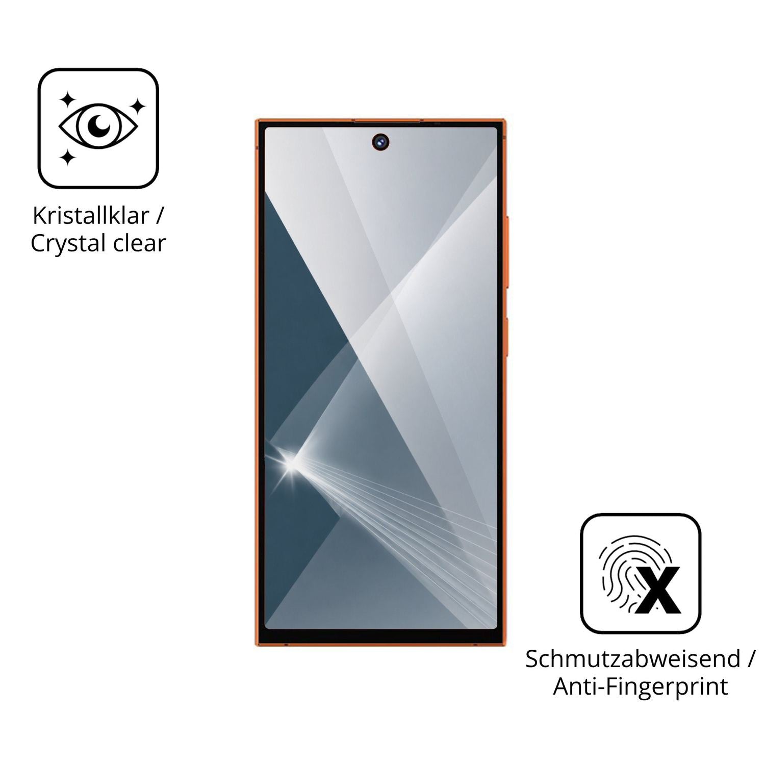 Flexible TPU-Folie passend zugeschnitten für Oukitel C67, vollständige Abdeckung