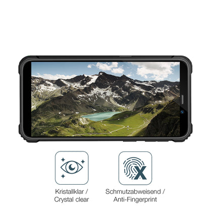 Flexible TPU-Folie passend zugeschnitten für Oukitel G2, vollständige Abdeckung