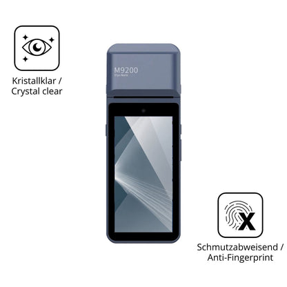 Flexible TPU-Folie passend zugeschnitten für Pax M9200, vollständige Abdeckung
