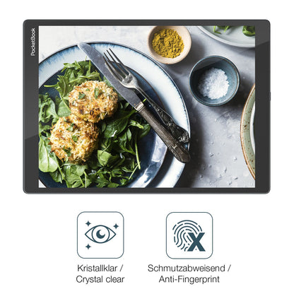 Flexible TPU-Folie passend zugeschnitten für Pocketbook Color Note, vollständige Abdeckung