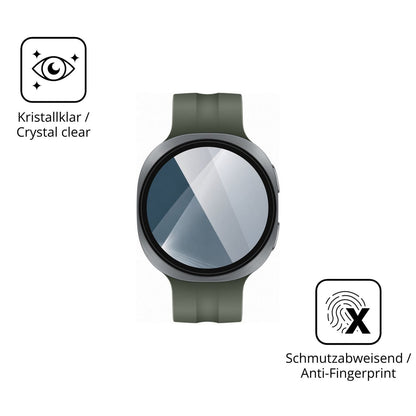 Flexible TPU-Folie passend zugeschnitten für Samsung Galaxy Watch9 44mm, vollständige Abdeckung