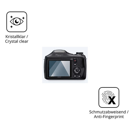 Flexible TPU-Folie passend zugeschnitten für Sony DSC-H300, vollständige Abdeckung