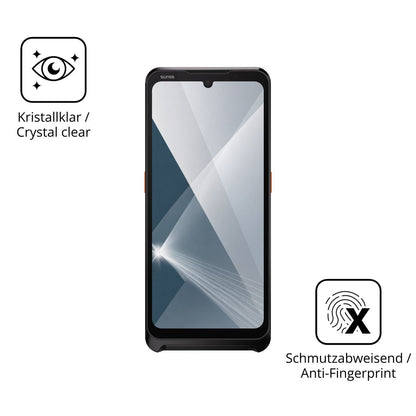 Flexible TPU-Folie passend zugeschnitten für Sunmi P3 Air, vollständige Abdeckung