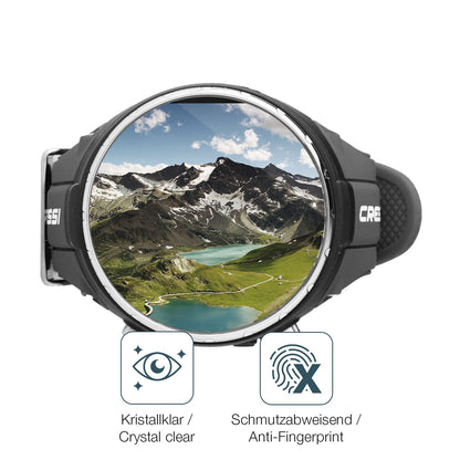 Flexible TPU-Folie passend zugeschnitten für Suunto D4F Tauchcomputer, vollständige Abdeckung