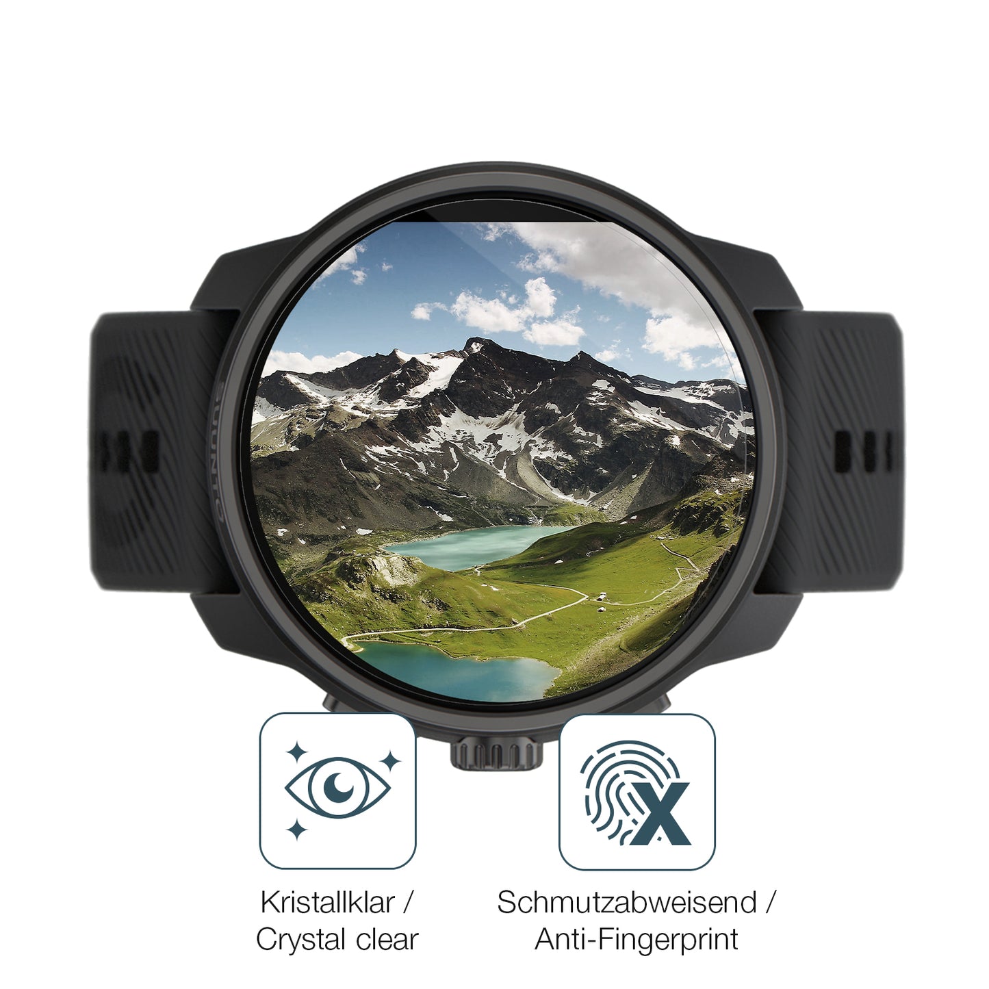 Flexible TPU-Folie passend zugeschnitten für Suunto Race, vollständige Abdeckung