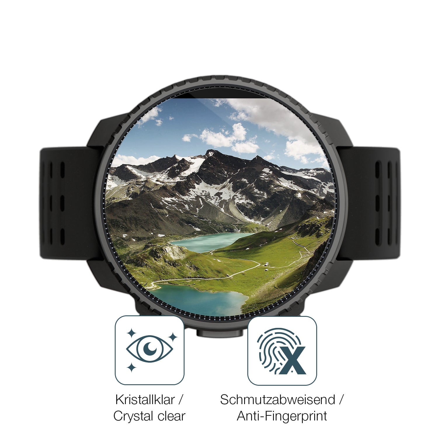 Flexible TPU-Folie passend zugeschnitten für Suunto Vertical, vollständige Abdeckung