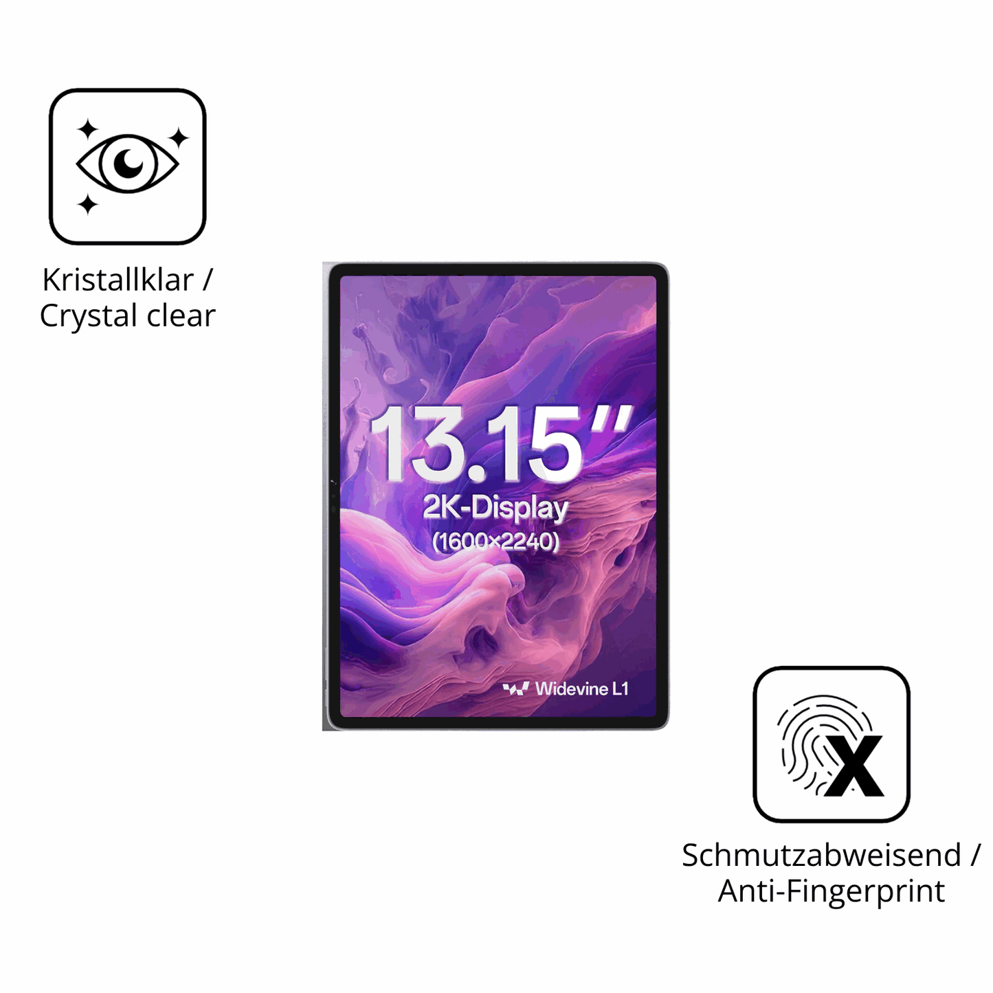 Flexible TPU-Folie passend zugeschnitten für SVITOO V13, vollständige Abdeckung