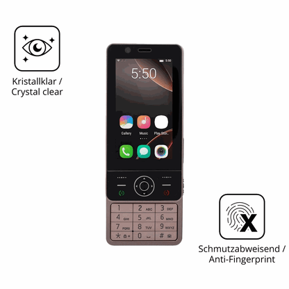 Flexible TPU-Folie passend zugeschnitten für Sxhlseller Slide Phone, vollständige Abdeckung