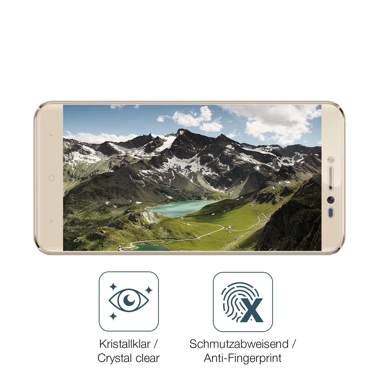 Flexible TPU-Folie passend zugeschnitten für Symphony i10 Plus, vollständige Abdeckung