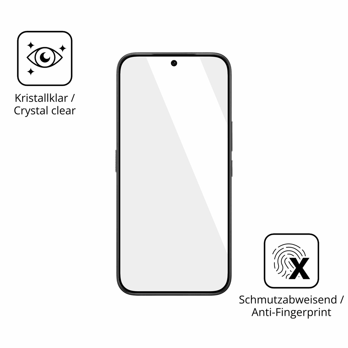 Flexible TPU-Folie passend zugeschnitten für Tecno Camon 50, vollständige Abdeckung