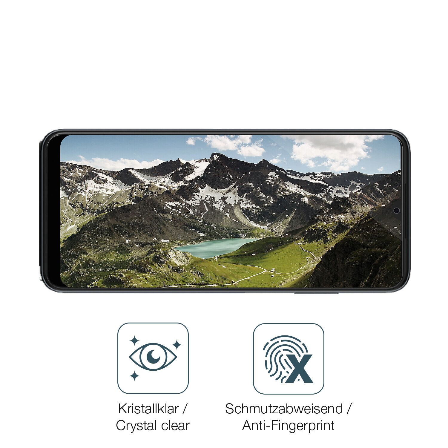 Flexible TPU-Folie passend zugeschnitten für Telekom T Phone Pro, vollständige Abdeckung